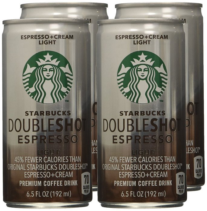 Starbucks Double Shot Espresso Light 6.5 Fl Oz (4 Count)