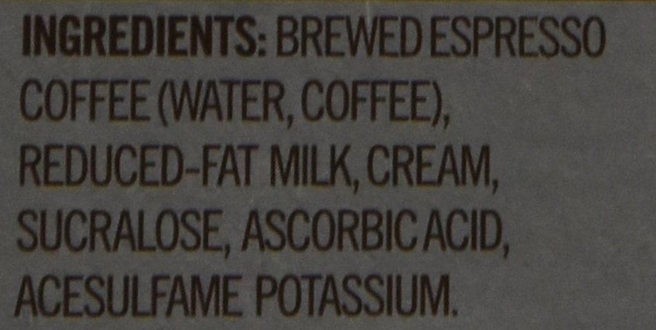 Starbucks Double Shot Espresso Light 6.5 Fl Oz (4 Count) N3