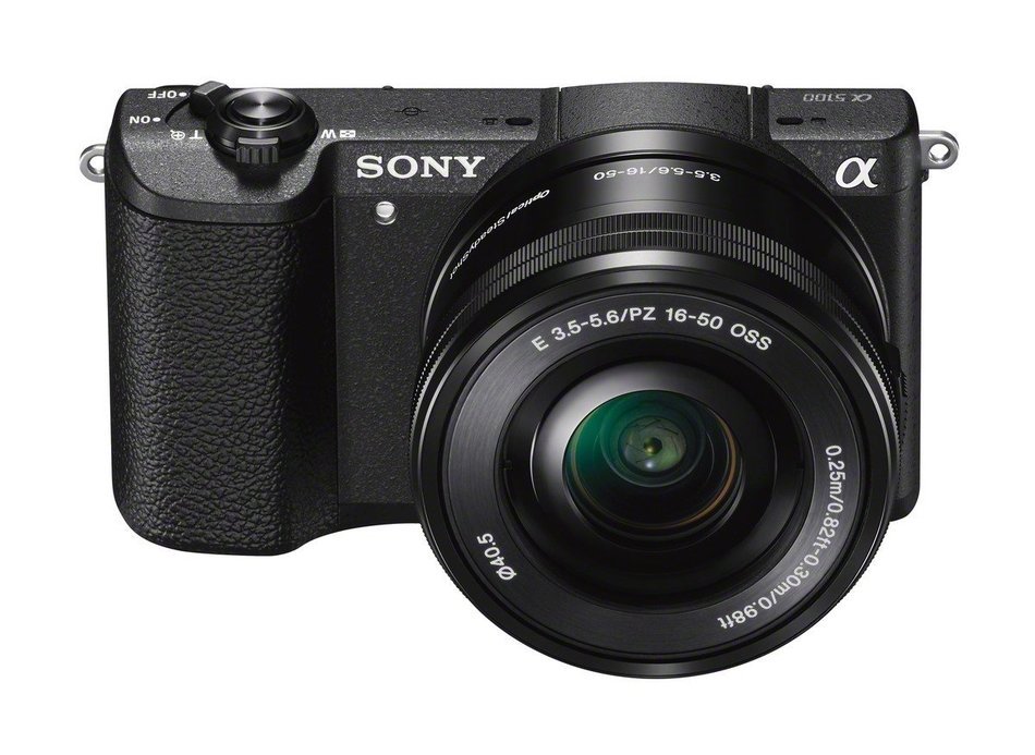 Sony a5100 16-50mm Mirrorless Digital Camera with 3-Inch Flip Up LCD (White) N42