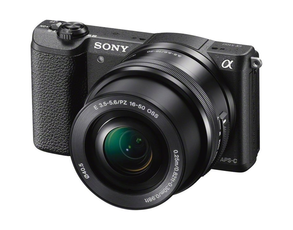 Sony a5100 16-50mm Mirrorless Digital Camera with 3-Inch Flip Up LCD (White) N44