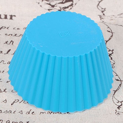 "12Pcs Silicone Cake Muffin Chocolate Cupcake Cups Mold" shopping N2