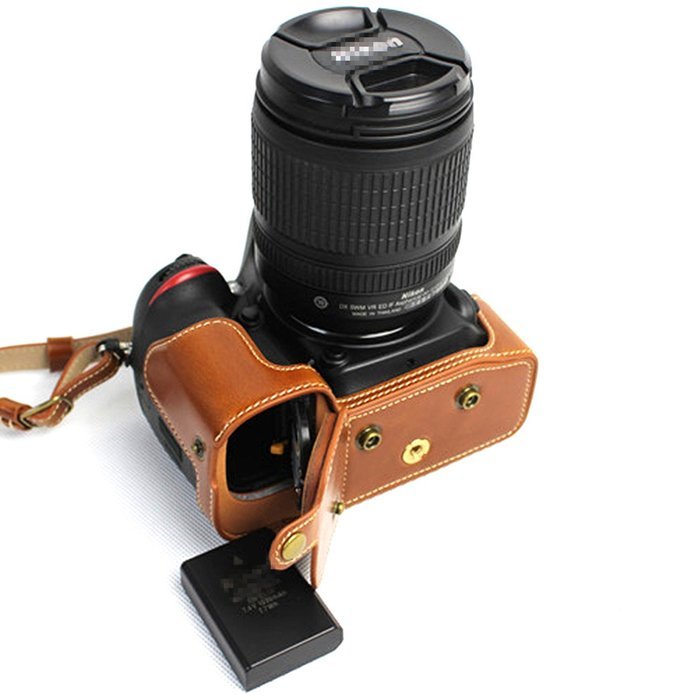 xhorizon TM FL1 Full Protection Bottom Opening Version Protective Leather Camera Case Bag with Tripod Design for... N27
