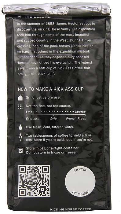 Kicking Horse Coffee, Whole Bean, 454 Horse Power, 2.2 Pound N9