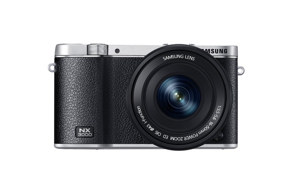 Samsung NX3000 Wireless Smart 20.3MP Mirrorless Digital Camera with 16-50mm OIS Power Zoom Lens and Flash (Black) N59