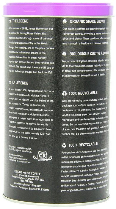 Kicking Horse Coffee, Whole Bean, 454 Horse Power, 2.2 Pound N10