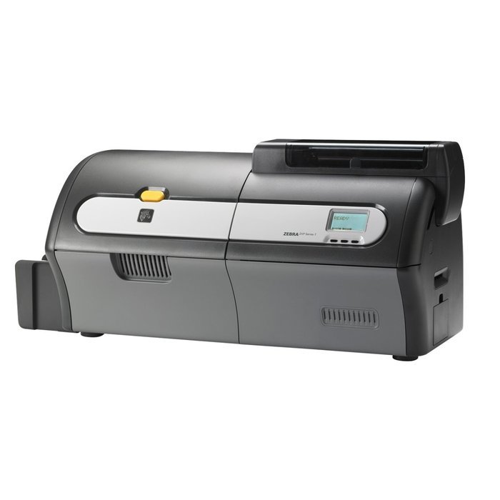 Zebra ZXP Series 7 Dual Sided ID Card Printer Contact Station USB and Ethernet connectivity Z72-E00C0000US00