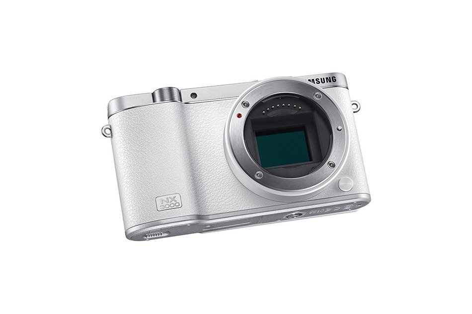 Samsung NX3000 Wireless Smart 20.3MP Mirrorless Digital Camera with 16-50mm OIS Power Zoom Lens and Flash (Black) N71