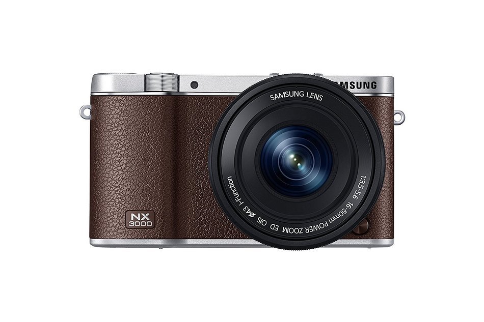 Samsung NX3000 Wireless Smart 20.3MP Mirrorless Digital Camera with 16-50mm OIS Power Zoom Lens and Flash (Black) N72