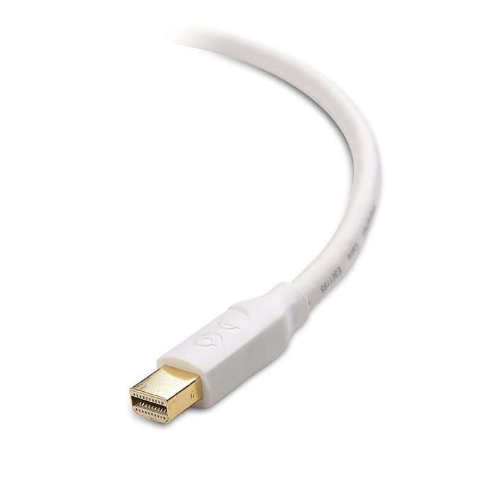 Cable Matters Gold-Plated Mini DisplayPort 1.2 Extension Cable with 4K Video Support in White - 3 Feet N3