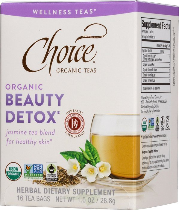Choice Organic Teas Tea Bag, Simply Detox, 16 Count N6