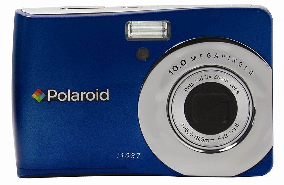 Polaroid i1037 10.0 MP Digital Still Camera (Blue) N3