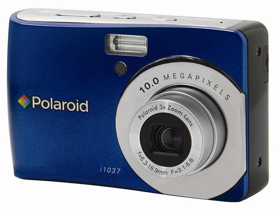 Polaroid i1037 10.0 MP Digital Still Camera (Blue) N5