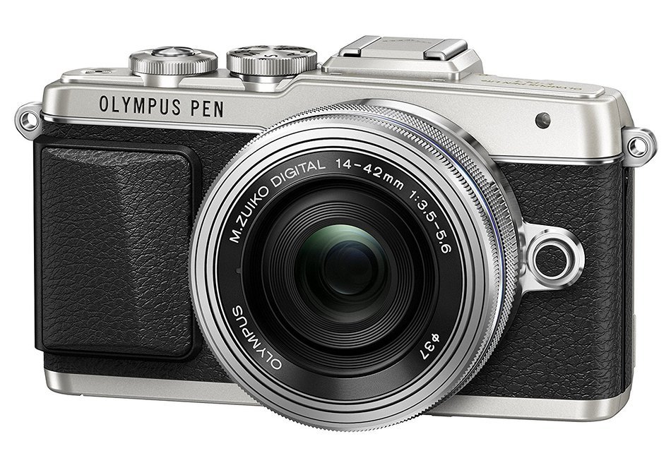 Olympus E-PL7 16MP Mirrorless Digital Camera with 3-Inch LCD with 14-42mm IIR Lens (Black) N18