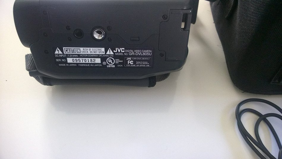 JVC GRDVL805U MiniDV Digital Camcorder with Built-in Digital Still Mode (Discontinued by Manufacturer) N3