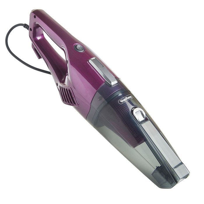 VonHaus 2 in 1 Corded Upright Stick & Handheld Vacuum Cleaner with HEPA Filtration & Crevice Tool - Purple N13