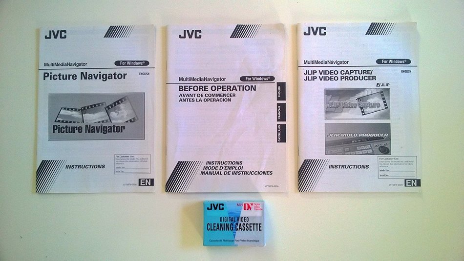 JVC GRDVL805U MiniDV Digital Camcorder with Built-in Digital Still Mode (Discontinued by Manufacturer) N4