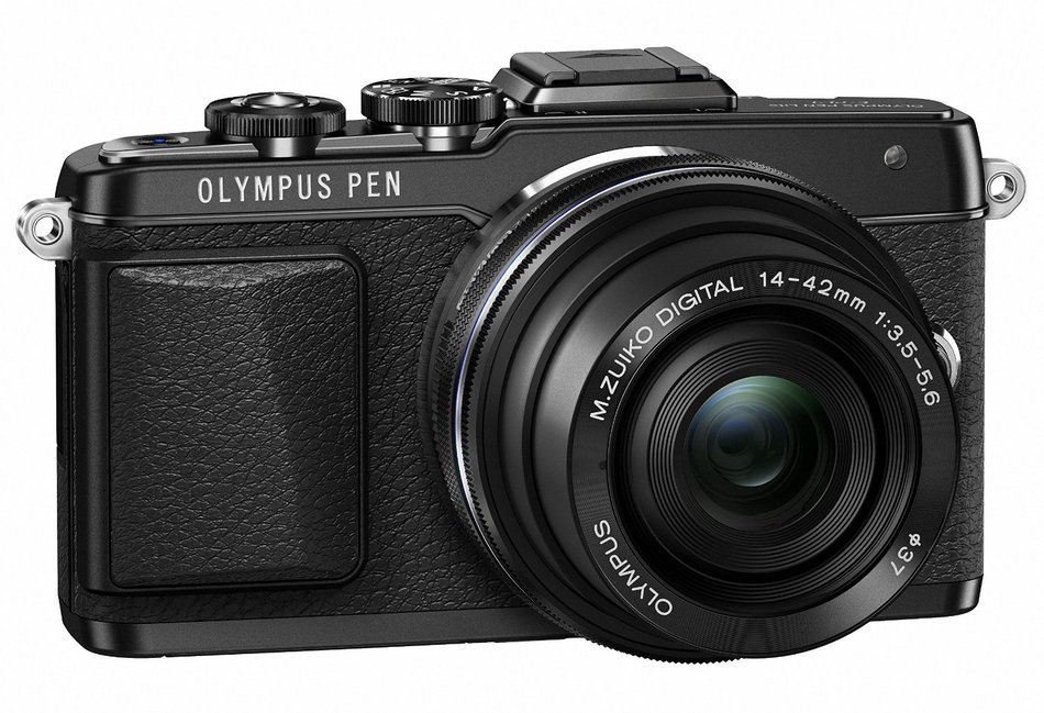 Olympus E-PL7 16MP Mirrorless Digital Camera with 3-Inch LCD with 14-42mm IIR Lens (Black) N22