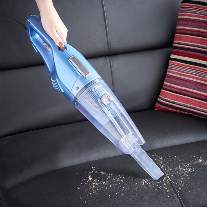 VonHaus 2 in 1 Corded Upright Stick & Handheld Vacuum Cleaner with HEPA Filtration & Crevice Tool - Purple N15