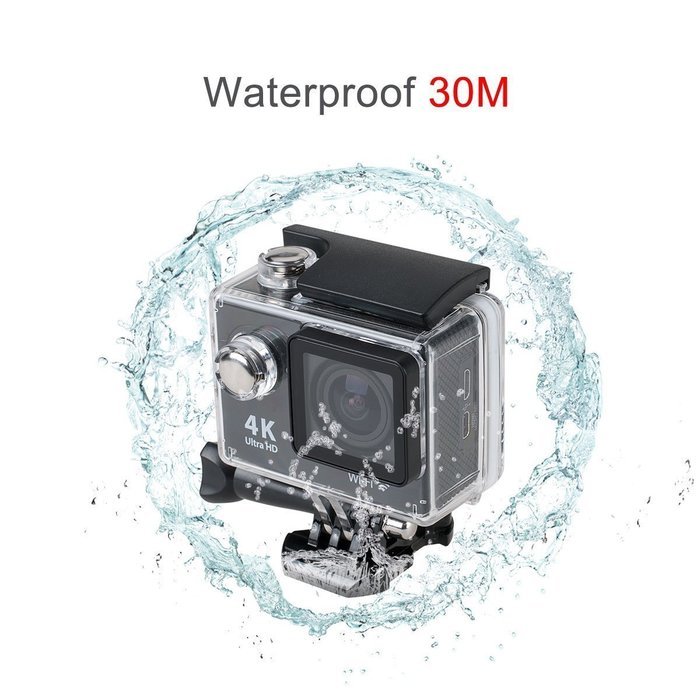 Zuber 2.0 Inch Lcd 4K Ultra HD Waterproof Action Camera Support WIFI N10