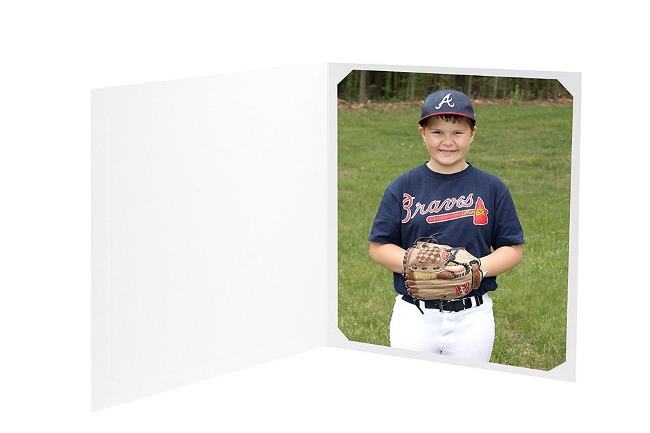 Tyndell White T-30 Photo Folder 8x10/6x8 (10 Pack) N2