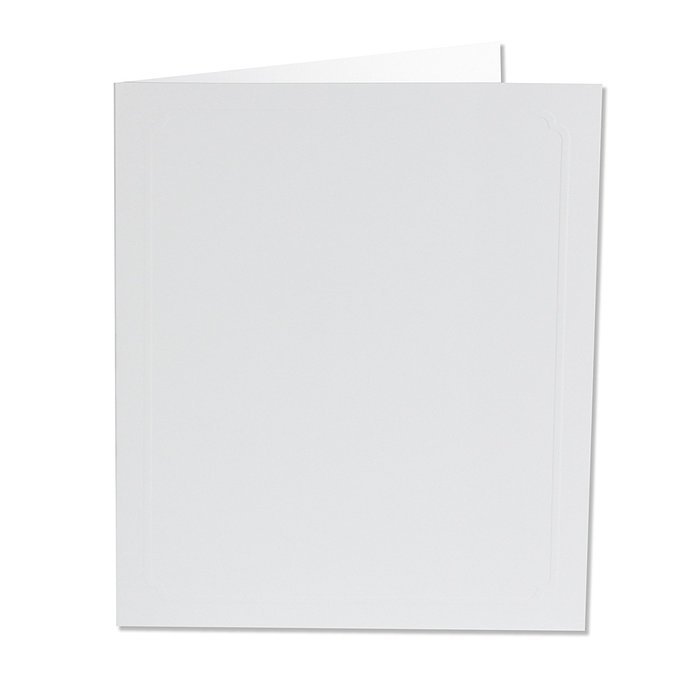 Tyndell White T-30 Photo Folder 8x10/6x8 (10 Pack) N3