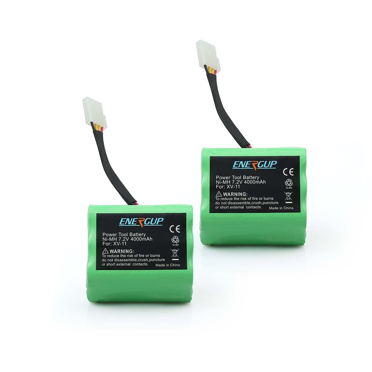 Energup 7.2V 4000mAh Neato XV-11 XV-12 XV-14 XV-15 XV-21 Vacuum Cleaner ...