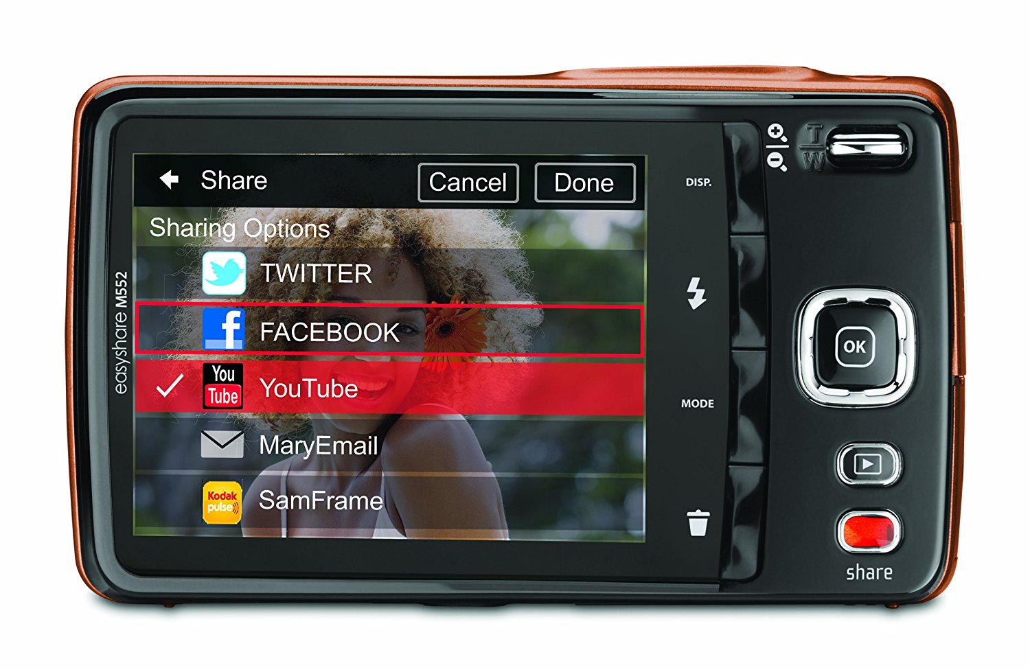 Kodak EasyShare M552 14 MP Digital Camera with 5x Optical Zoom and 2.7