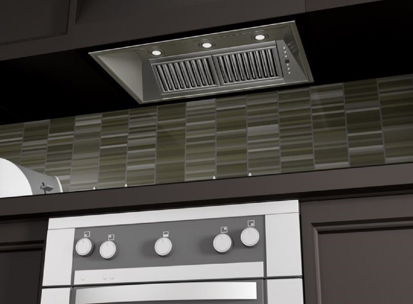 Z Line 698RS34 900 CFM Range Hood Insert with Remote Single Blower