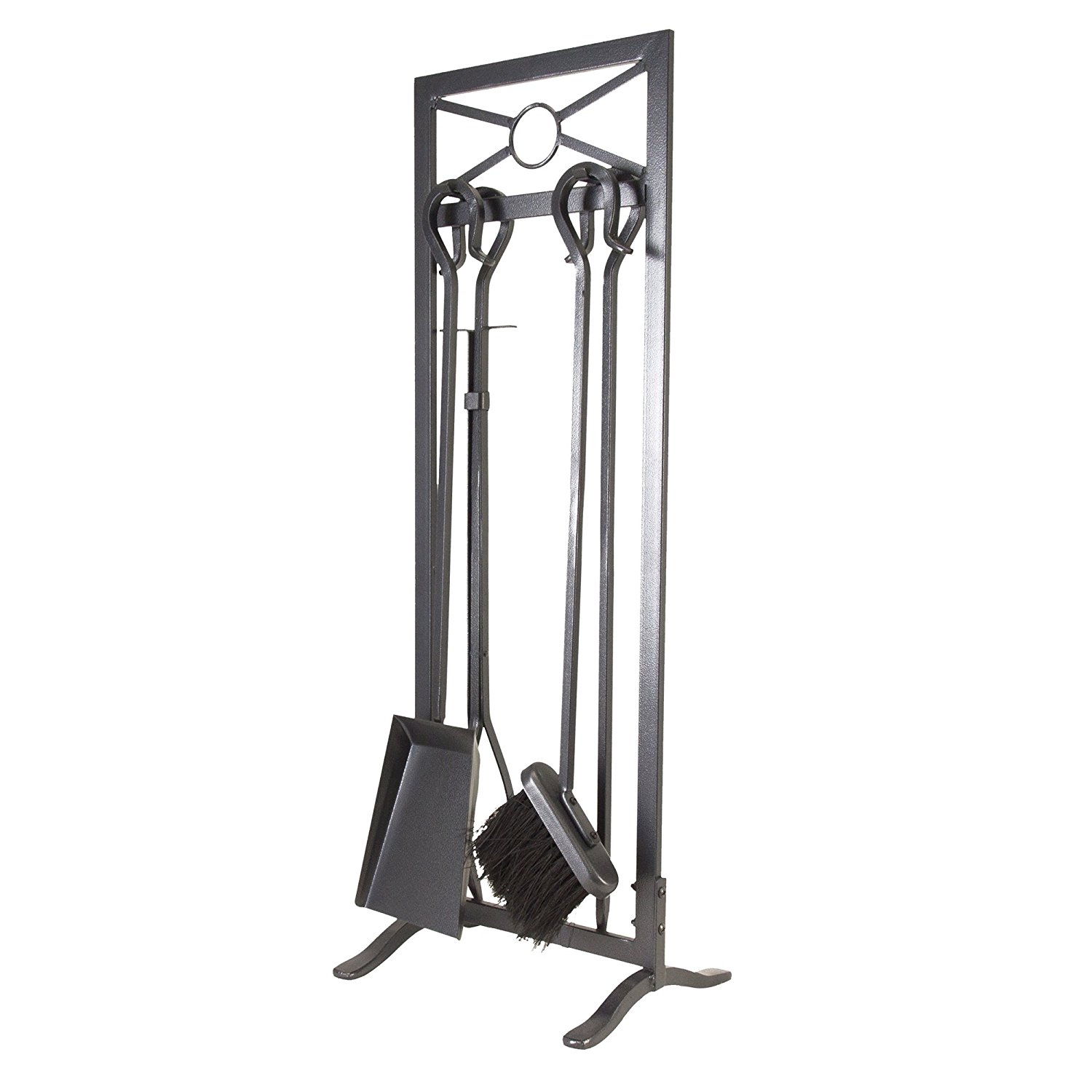 Pleasant Hearth Sheffield 5-Piece Fireplace Tool Set FA146TL - The Home