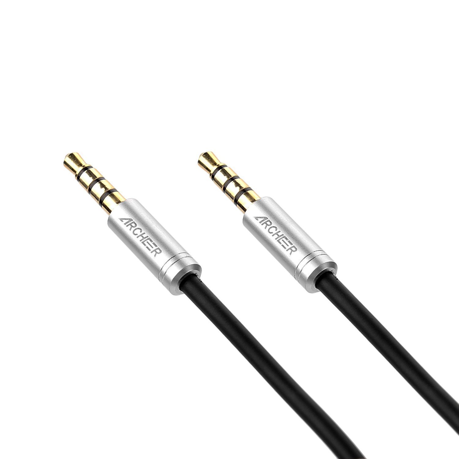 Audio Cable, Archeer 3.5mm Stereo Audio Cable 4-Pole Male to Male ...