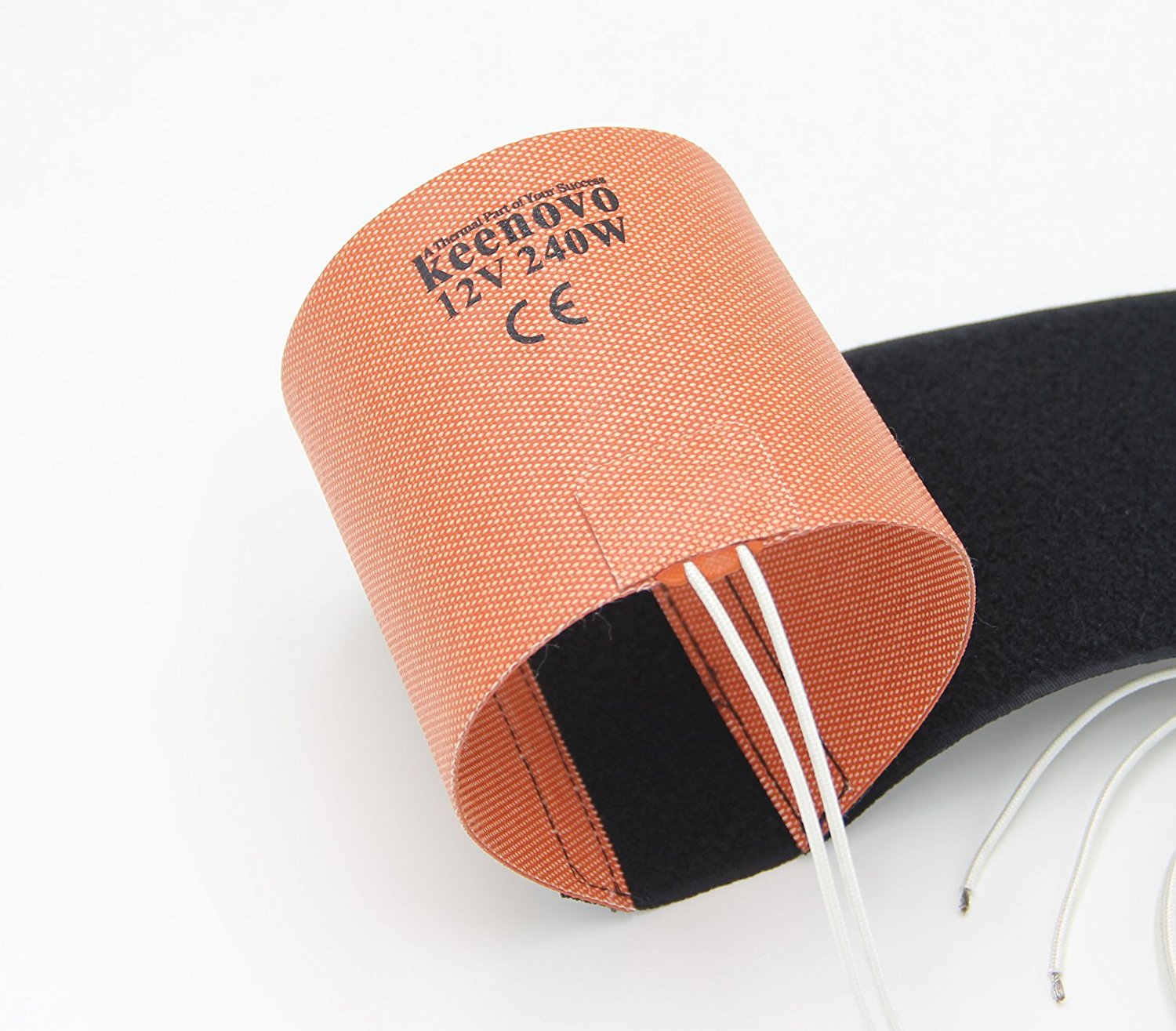 Nitrous Bottle Heater 4" x 12 1/2" 12V 240W KEENOVO Flexible Silicone