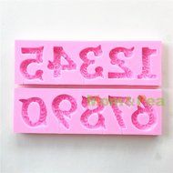 Mom&amp;pea 0589 Candle Numbers Shaped Silicone Mould for Fondant Cake Sugar Paste Cake Decoration 3d Cake Toppers... N2