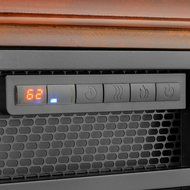 AKDY 29" Adjustable Setting Freestanding Tempered Glass Electric Fireplace Heater w/ Remote Control N8
