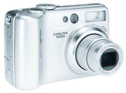 Nikon Coolpix 5200 5MP Digital Camera with 3x Optical Zoom N3