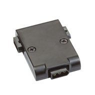 Kichler Lighting 12340BK Design Pro 24V T Power Connector, Black Finish by Kichler