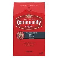 Community Coffee Premium Ground Coffee, Signature Dark Roast, 32 oz., 2 Count