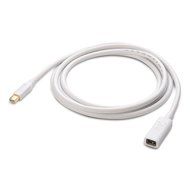 Cable Matters Gold-Plated Mini DisplayPort 1.2 Extension Cable with 4K Video Support in White - 3 Feet N7