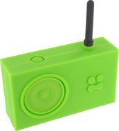 Lexon Tykho Rubber Radio Green N5