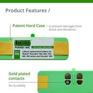 UL&amp;CE Certified - Lithium Roomba Replacement Battery For iRobot Roomba 500, 600, 700, 800, 980 Series and Scooba... N4