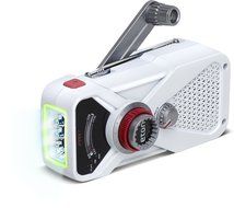 Eton Hand Turbine AM/FM Weather Radio and LED Flashlight - Blue (NFRX1WXBL) N6