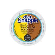 Diet Snapple Half'n Half Lemonade Iced Tea Keurig K-Cups, 22 Count