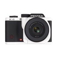 Pentax K-01 16MP APS-C CMOS Mirrorless Digital Camera Kit with DA 40mm Lens (White) N14