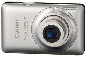 Canon PowerShot SD940IS 12.1MP Digital Camera with 4x Wide Angle Optical Image Stabilized Zoom and 2.7-inch LCD... N4