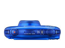 Nikon COOLPIX S33 Waterproof Digital Camera (Pink) - International Version N8