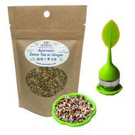 Organic Ayurvedic Cumin, Coriander and Fennel Tea - Stress Relief Detox Tea (Original, 1.5 oz.)