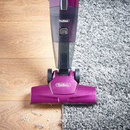 VonHaus 2 in 1 Corded Upright Stick &amp; Handheld Vacuum Cleaner with HEPA Filtration &amp; Crevice Tool - Purple N17