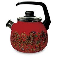 Khokhloma Imperio Enamelware Tea Kettle. 3 L
