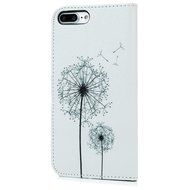 iPhone 7 Plus Case (5.5 inch) - Flip Stand Wallet Case PU Leather Shock-Absorption Soft TPU Inner Bumper Cute... N16