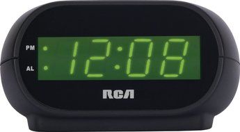 RCA Digital Alarm Clock with Night Light N8