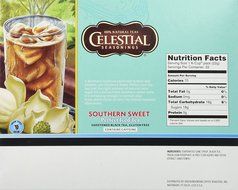 Celestial Perfect Iced Tea Southern Sweet Keurig K-Cups, 22 Count N2